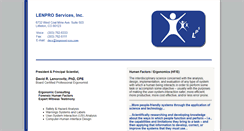 Desktop Screenshot of lenproservices.com